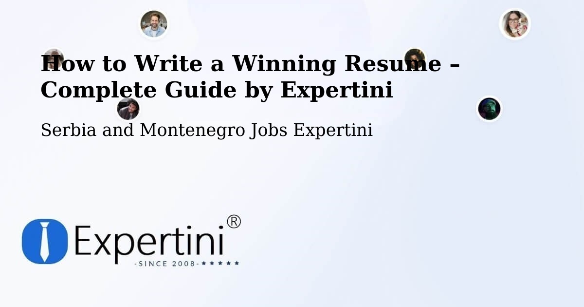 Resume Writing Guide for Job Seekers – Grimshaw - Grimshaw, Serbia and Montenegro Jobs Expertini