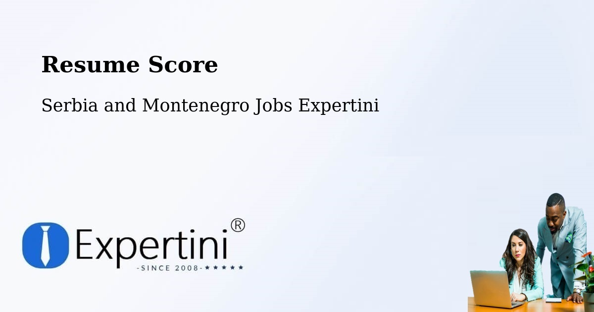 Resume Score & Job Description Match Tool – Grimshaw - Serbia and Montenegro Jobs Expertini